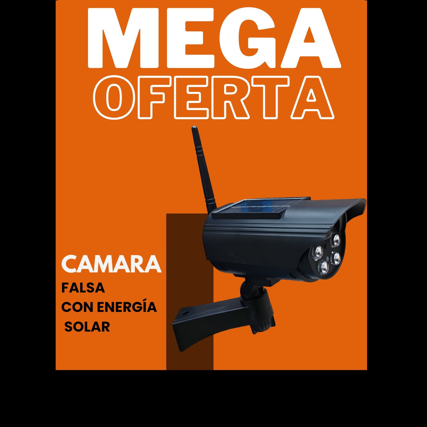 Foco Cámara Falsa Con Movimiento