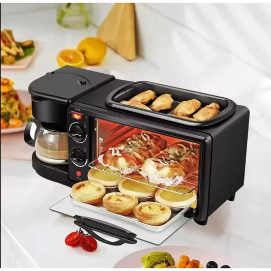 Maquina De Desayuno Multifuncional 3 en 1